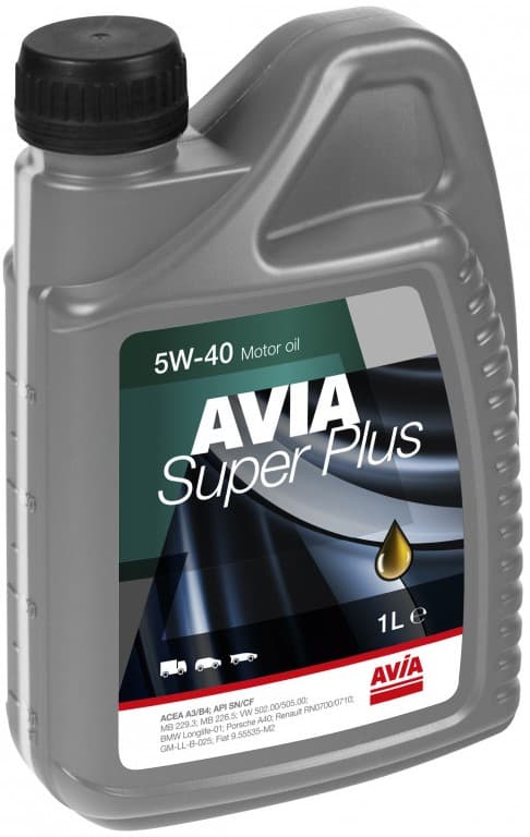 Avia моторна олива Super Plus 5W-40