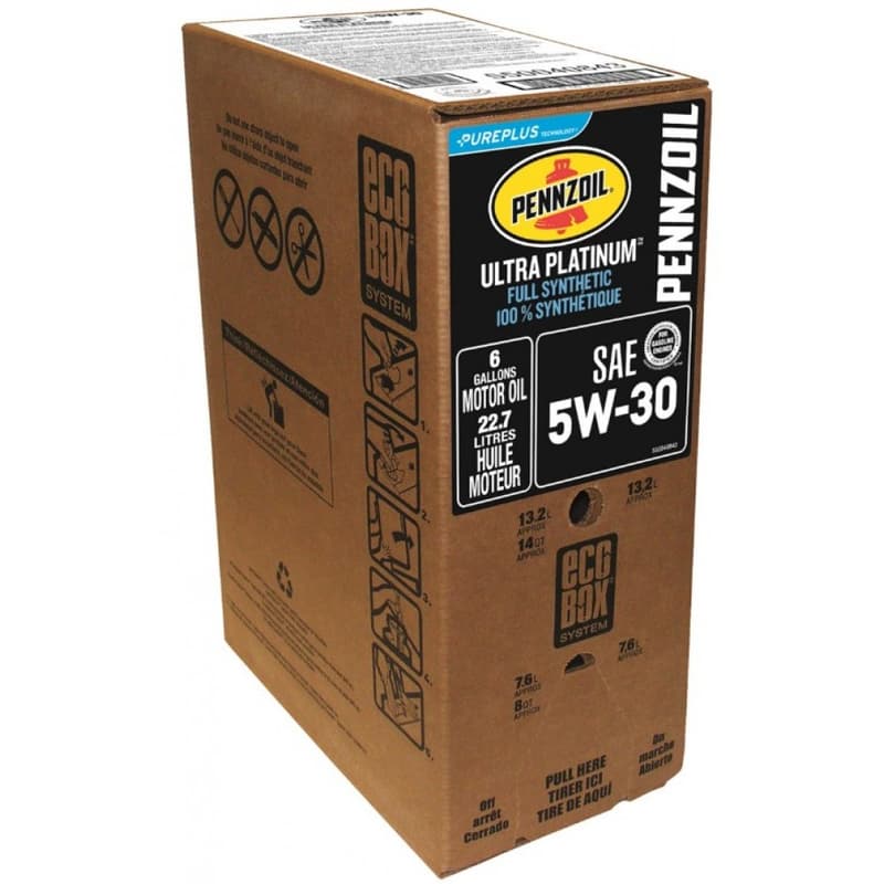 Моторна олива Pennzoil Ultra Platinum 5W30 24/1 Qt Ecobox