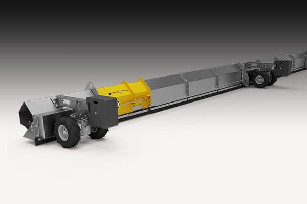 Зачисний шнек Brock 2500 серії PaddleFlo™ Зачисник