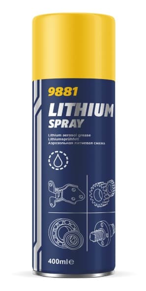 Mannol мастило Lithium Spray 9881
