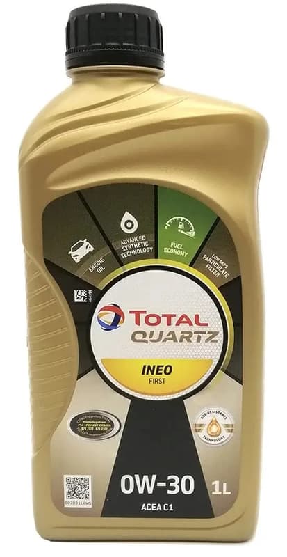 Total моторна олива Quartz Ineo First 0W-30