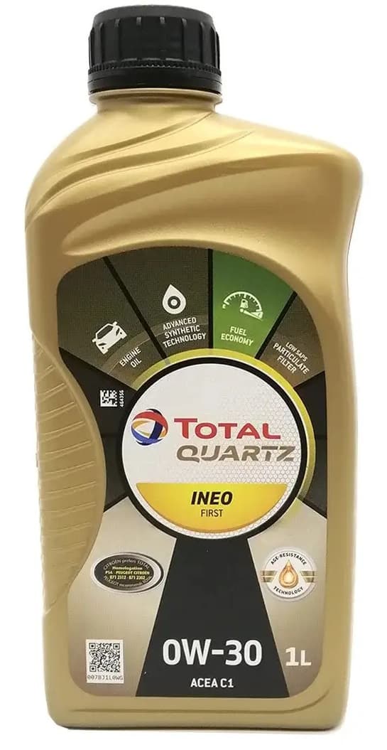 Total моторна олива Quartz Ineo First 0W-30