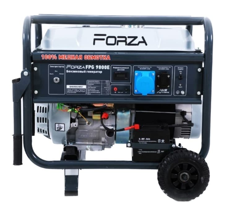 Generator Forza FPG 9800Е 7.0/7.5 kW with electric start