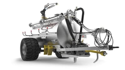 Slurry tanker Fliegl VFW Jumbo Turbo Line single-axle
