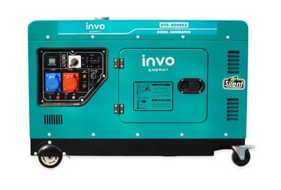Генератор дизельний INVO DTS-8000EA у кожусі, 7,5/8кВт, 230/380В