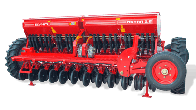 Grain drill Elvorti ASTRA 3.6