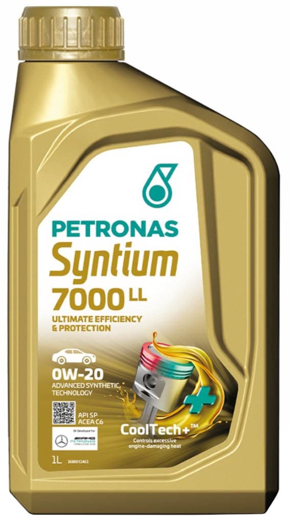 Petronas моторное масло Syntium 7000 LL 0W-20