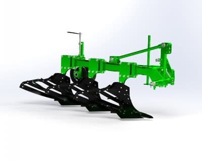 Plow Veles-Agro PNVB 3-35 with trash board