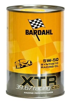 Bardahl моторна олива XTR C60 Racing 39.67 5W-50