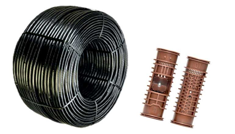 Drip irrigation system Jain Irrigation Turboline PC - RID