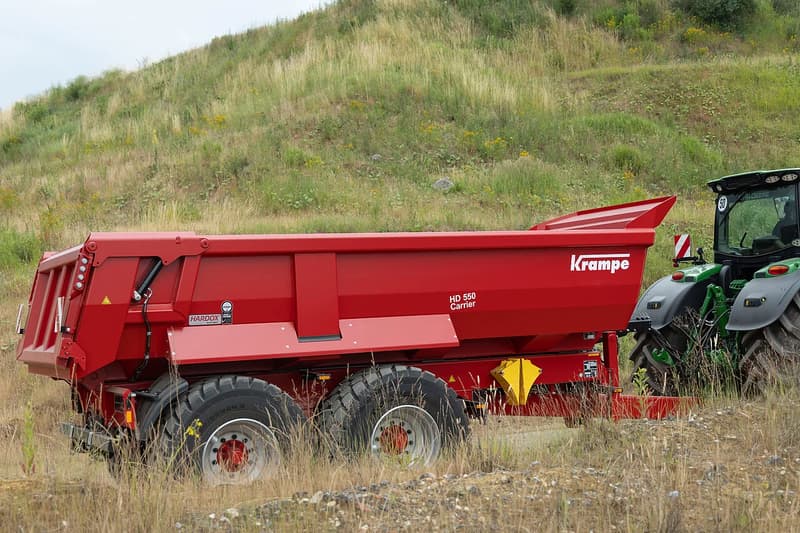 Самоскидний причіп Krampe HD 550 Carrier