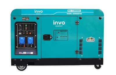 Генератор дизельний INVO DS-13000EA у кожусі, 12/13кВт, 220В