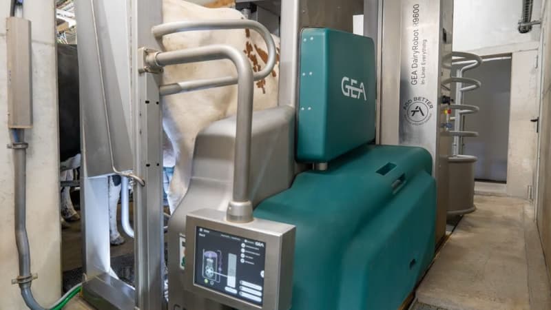 Обладнання доїльного залу GEA DairyRobot R9600