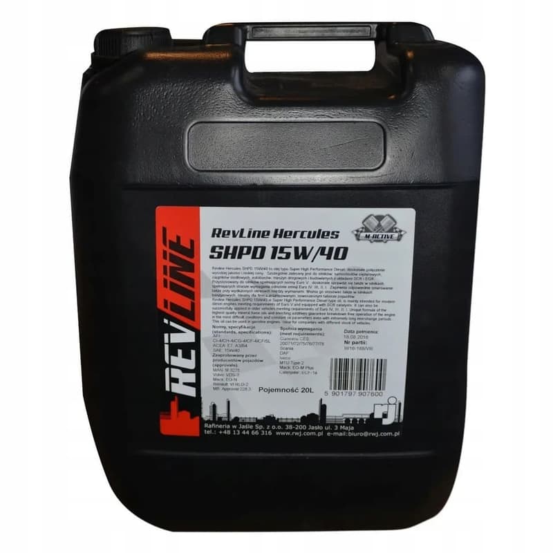 Revline моторна олива Hehcules SHPD 15W-40