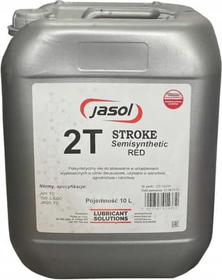 Jasol моторна олива 2T Stroke Oil Semisynthetic TC Red