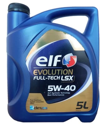 Elf моторна олива Evolution Full-tech LSX 5W-40