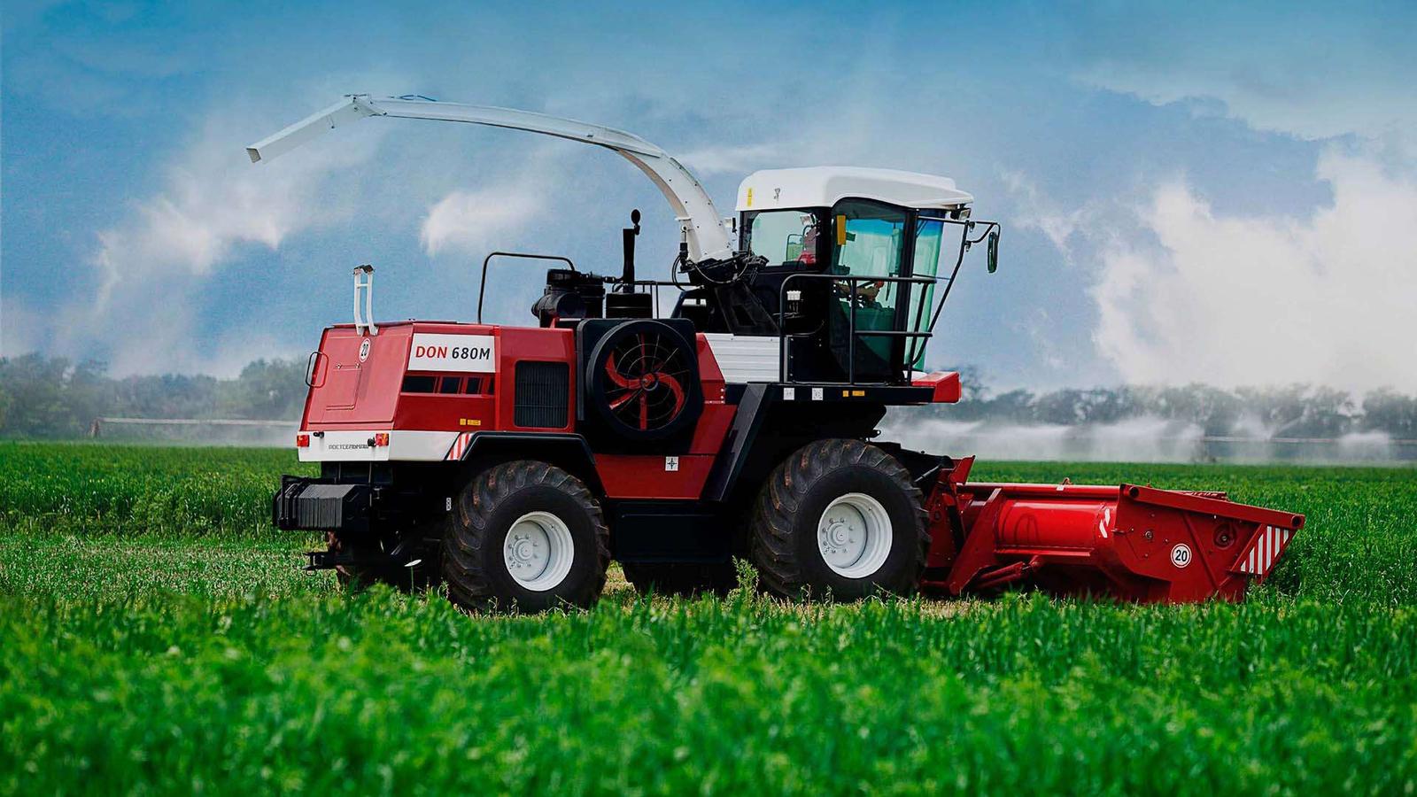 Кормозбиральний комбайн Rostselmash DON 680M