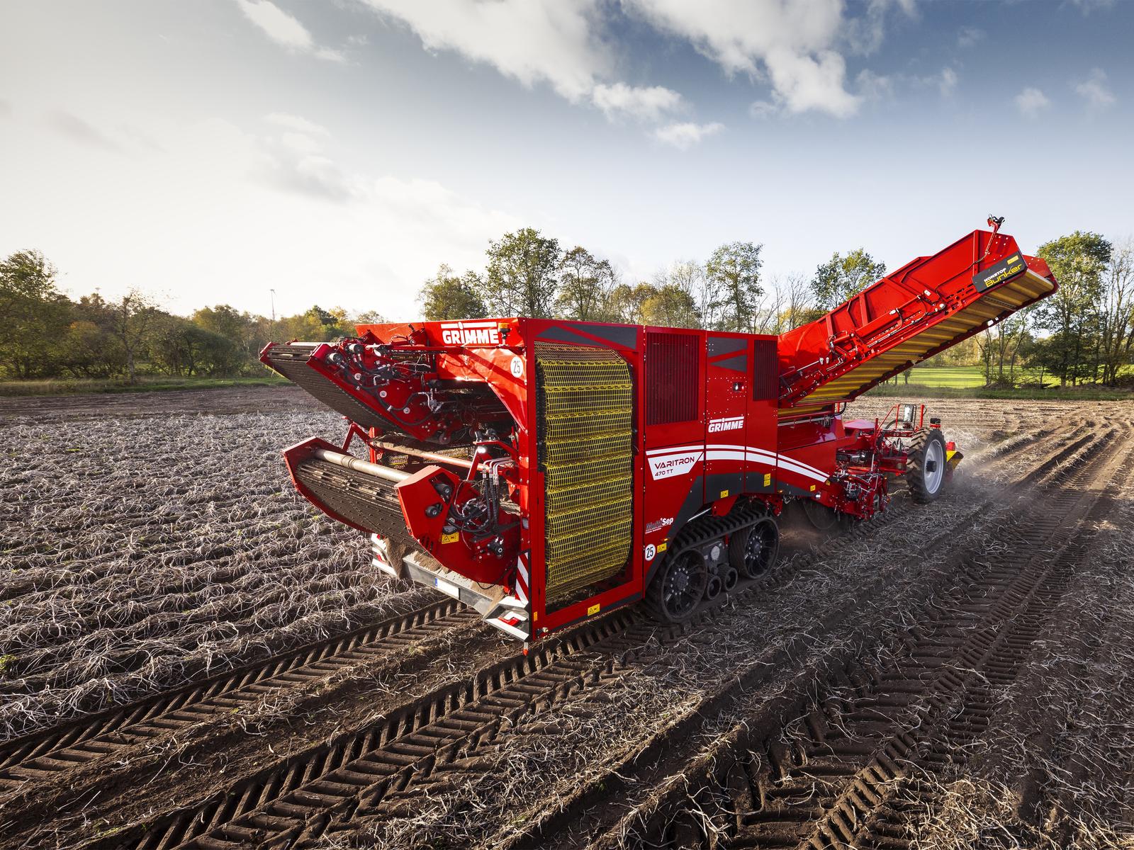 Картоплезбиральний комбайн GRIMME VARITRON 470 TERRA TRAC