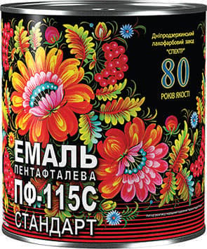Спектр Емаль алкідна "Стандарт" ПФ-115