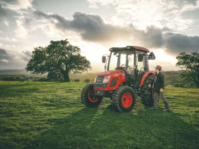 Utility tractor Kioti RX7320P Cab
