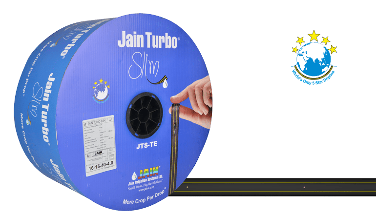 Drip irrigation system Jain Irrigation Jain Turbo Slim - TE