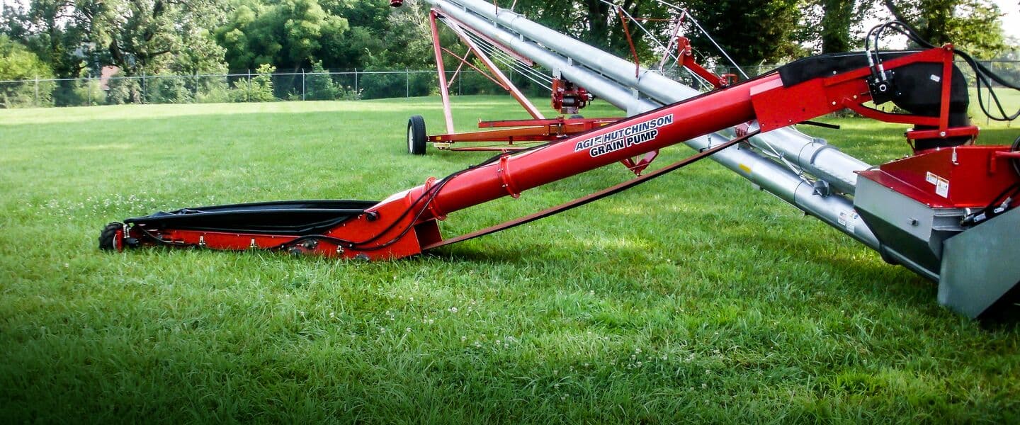AGI Мобильный Grain Pump с поворотным загрузчиком