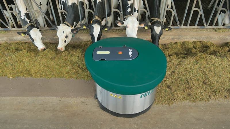 Feed pusher GEA DairyFeed F4800
