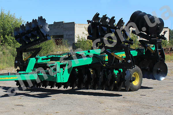 Disc harrow Galeshchyna Mashzavod BGR-6.7 «Solokha»