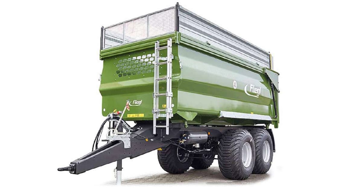 Самосвальный прицеп Fliegl TMK tandem