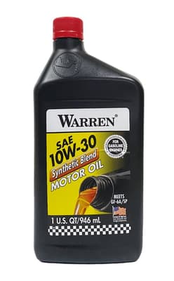 Моторна олива Warren Synthetic blend 10W-30