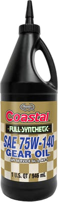 Трансмісійна олива Coastal 75W140 FULL SYNTHETIC