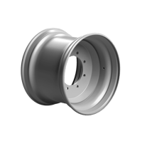 Tejwheels wheel DW20x30 15 mm 371-12-425 d23 ET+16 — grey steel wheel rim, side view
