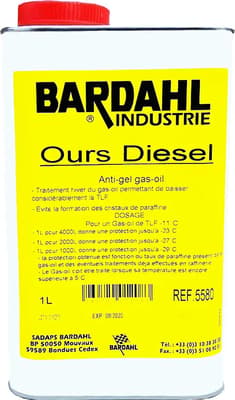 Bardahl присадка в дизельне паливо антигель Ours Diesel