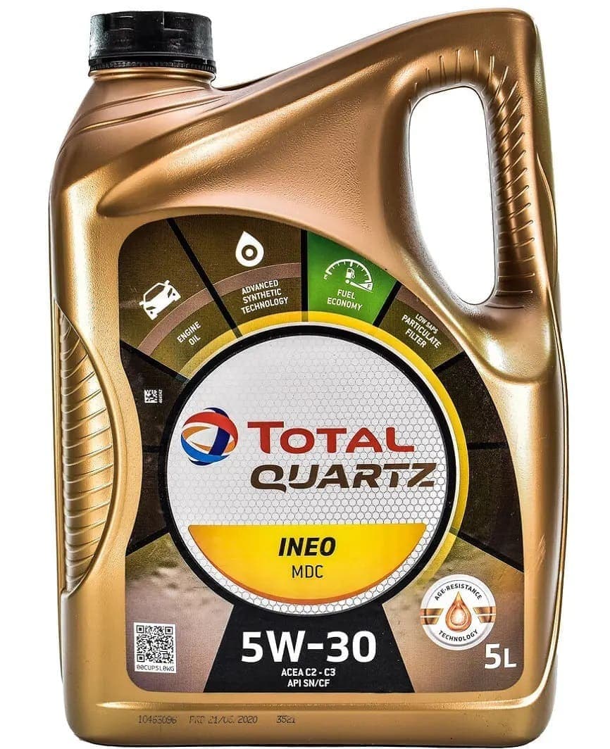 Total моторна олива Quartz Ineo MDC 5W-30