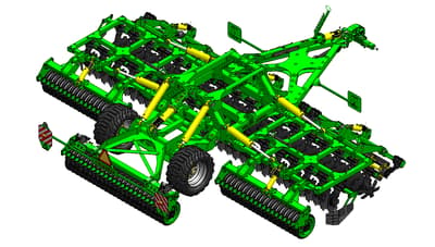 Disc harrow Veles-Agro KRONOS 8 with knife rollers