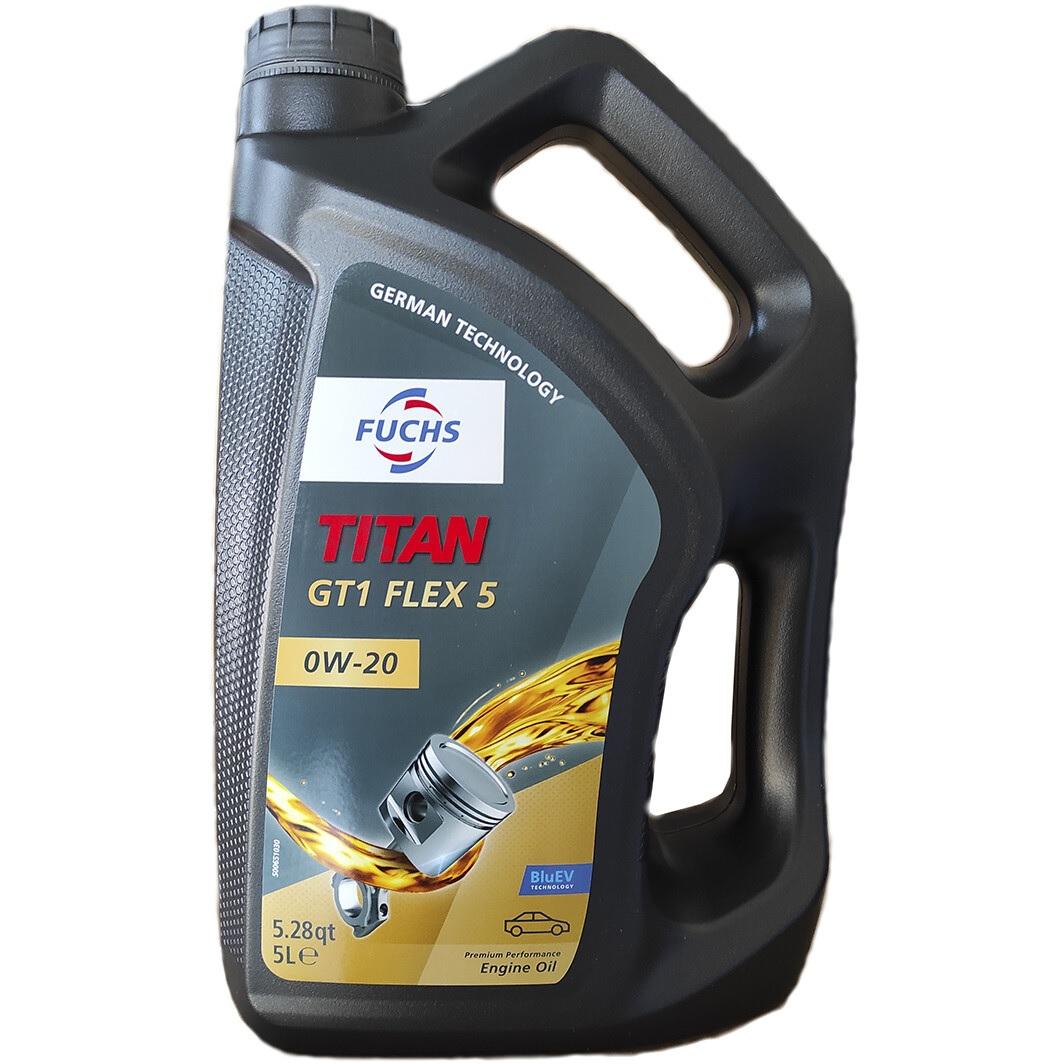 Моторное масло TITAN GT1 FLEX 5 SAE 0W-20