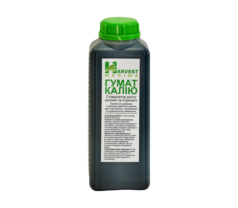 Стимулятор росту органічний Harvest Гумат калію