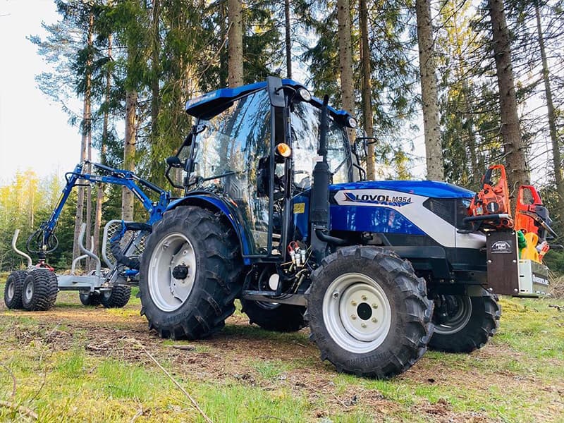 Компактний трактор Lovol E354