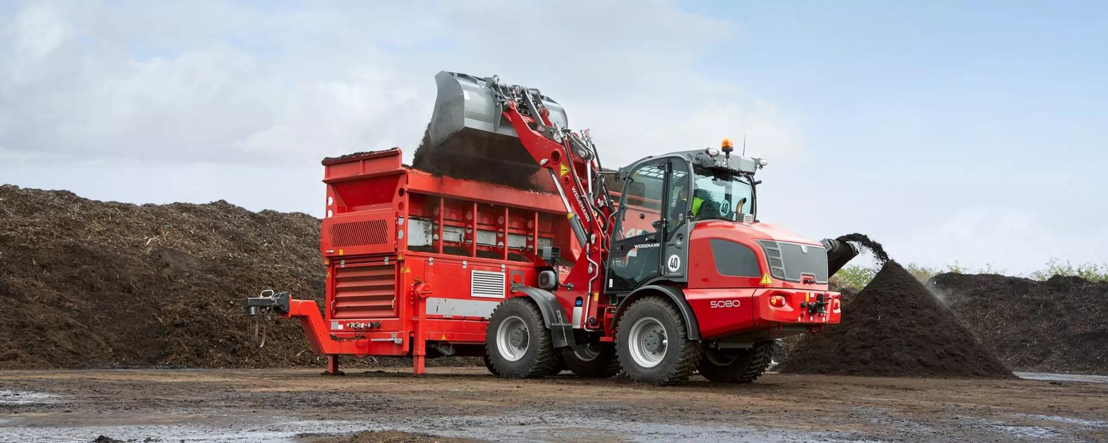 Доңғалақты тиегіш Weidemann 5080