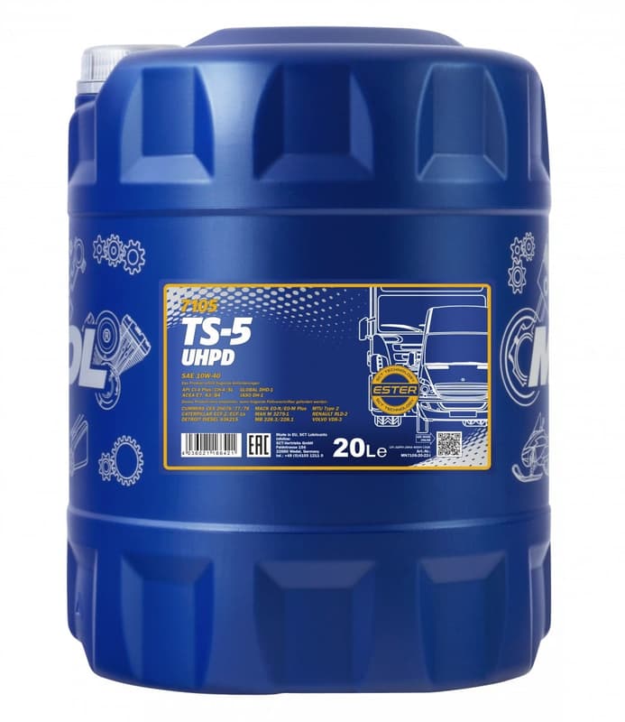 Mannol моторна олива TS-5 UHPD 10W-40 7105
