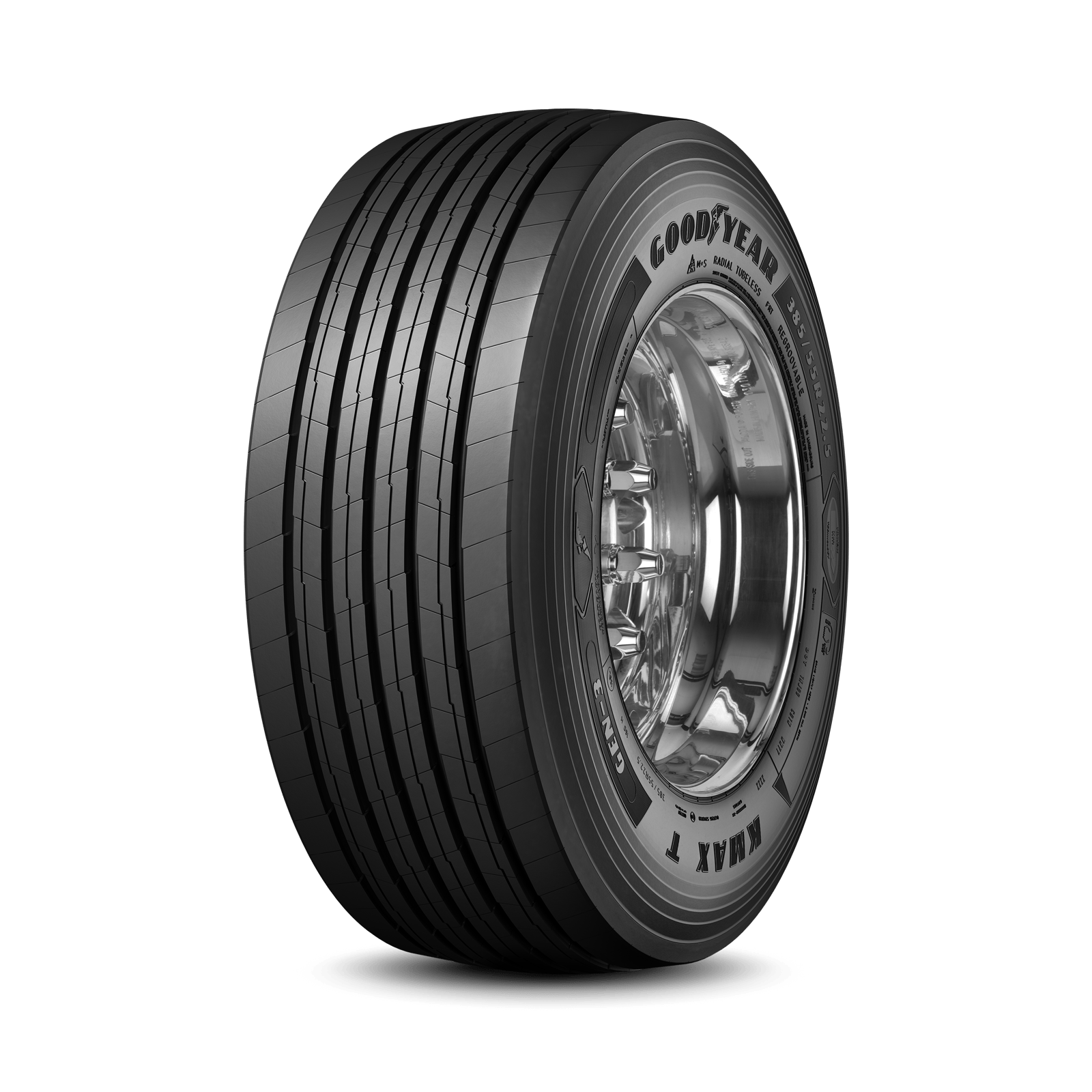 Goodyear вантажна шина 385/65R22.5 164K/158L KMAX T GEN-3 TL