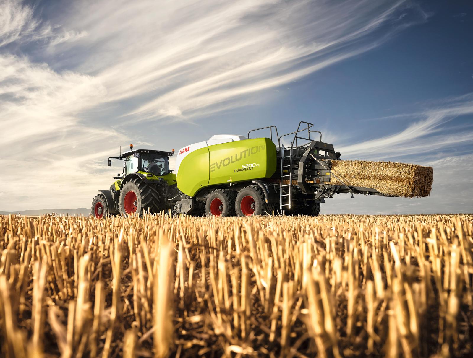 Прес-підбирач CLAAS QUADRANT 5200 EVOLUTION