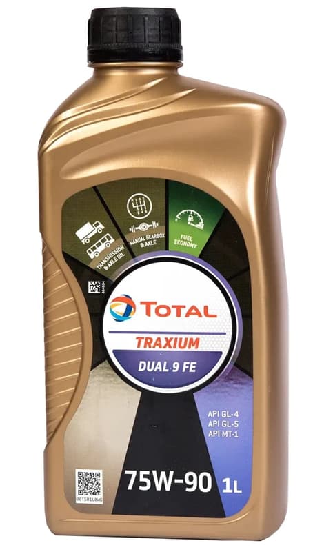Total трансмісійна олива Traxium Dual 9 FE 75W-90