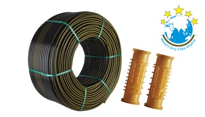 Drip irrigation system Jain Irrigation J-Turbo Line Super