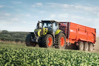 Row crop tractor CLAAS AXION 9.420 CMATIC
