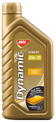 MOL моторна олива Dynamic Star PC 0W-30