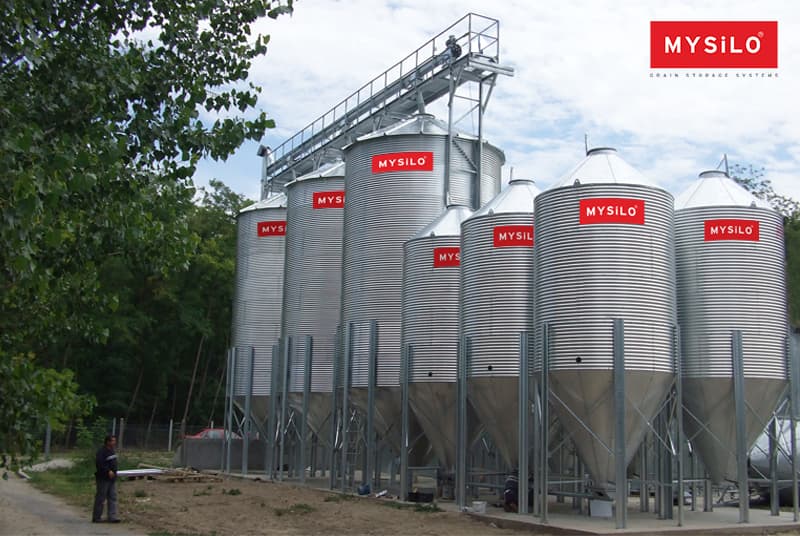 Mysilo Економічний силос з конусним дном