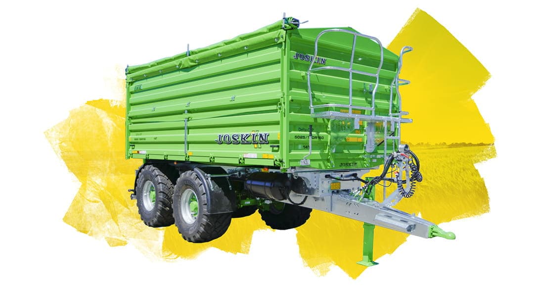 Tipping trailer JOSKIN DELTA-CAP
