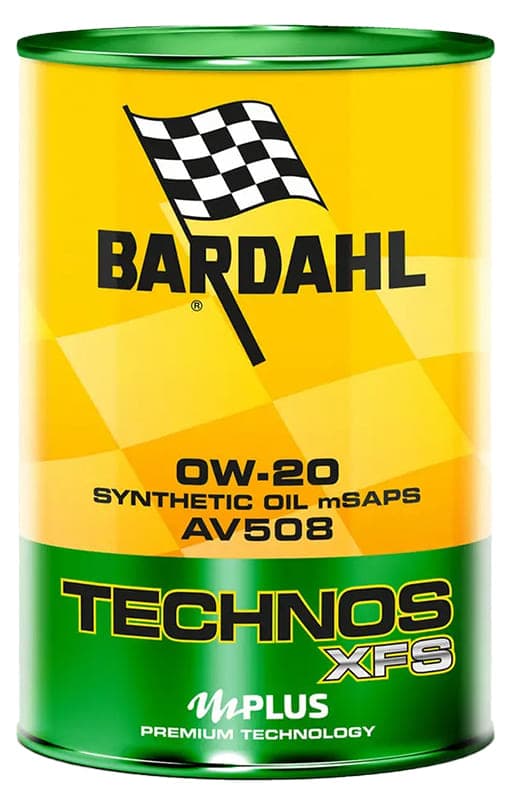 Bardahl моторное масло Technos XFS AVU 508 0W-20