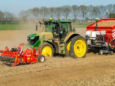 Rotary tiller Dewulf SC front
